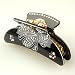 Amaranthe Black - Cubitas Bellini Collection (Hair Jewelry, Swarovski Crystals, Claw Clip)