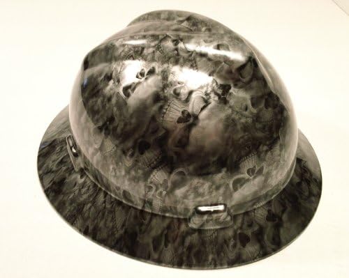 TNTLiDZ Reaper Custom Fiberglass Full Brim Hard Hat