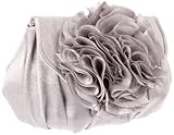 Jessica McClintock Bridal Flap V92017/42 Clutch,Silver,One Size