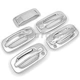 Weatherproof Replacement Chrome Tailgate Door Handle Cover for 2000 2001 2002 2003... by Astra Security