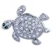 Pugster Crystal Turtle Animal Brooch Gifts