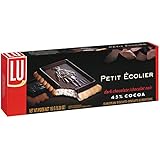 LU Cookies Le Petit Ecolier, The Little Schoolboy, Dark Chocolate, 5.29-Ounce Boxes (Pack of 6)
