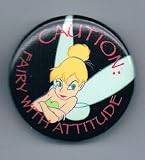Tinkerbell Attitude Pin (1.5x1.5)