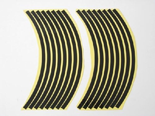 Rim sticker SET 17-inch black CB-1 CB400SF Jade JADE VFR400R CBR600F CB1300SF CBR100 ...