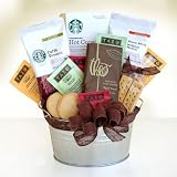 Starbucks Cocoa & Coffee Gift Basket - Valentines Day Gift Idea