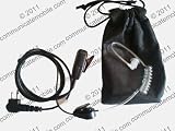 from Icom ICOM RADIO COVERT ACOUSTIC TUBE EARPIECE & MICROPHONE & CARRY POUCH