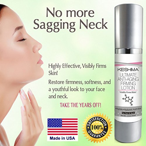 Face & Neck Firming Cream Lotion Tightens Loose and Sagging Skin