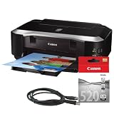 Canon IP3600 Printer, Ink and Cable Bundle