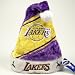 LOS ANGELES LAKERS OFFICIAL LOGO CHRISTMAS SANTA HAT
