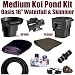15 x 15 Medium Koi Pond Kit 3,000 GPH Pump Atlantic Oasis 16