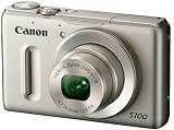 Canon �f�W�^���J���� PowerShot S100 �V���o�[ PSS100(SL) 1210����f �L�p24mm ���w5�{�Y�[�� 3.0�^TFT�t���J���[���j�^�[