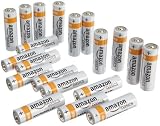 AmazonBasics AA Alkaline Batteries Pack of 20