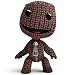 LittleBigPlanet Sackboy 80mm Figure, Hard Plastic with Moving Head, Arms and Legs