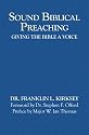 Sound Biblical Preaching: Giving the Bible a Voice