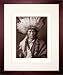 Search : "Chief Garfield - Jicarilla" Limited-Edition Lithograph of Photo by Edward S. Curtis