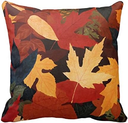 Autumn Leaves Throw Pillow