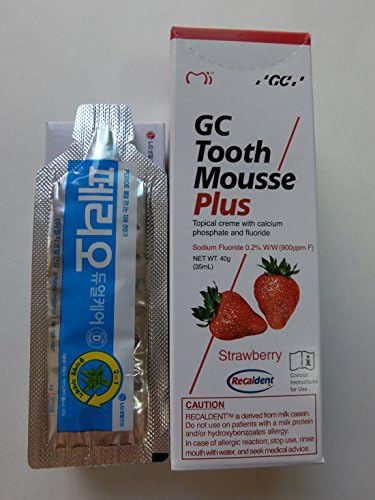 JAPAN toothpaste PLUSSTRAWBERRY 40gr+PERIOE toothpaste 4gr