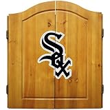 Saint Louis Cardinals St. Dart Board Cabinet & Bristle Dartboard Set