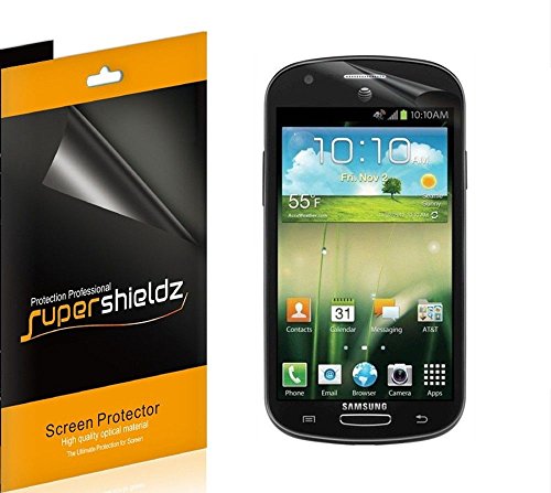 [6-Pack] SUPERSHIELDZ- High Definition Clear Screen Protector Shield For Samsung Galaxy Express (Aio Wireless ,Verizon)+ Lifetime Replacements Warranty [6 Pack] - Retail Packaging