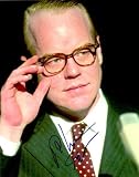 Philip Seymour Hoffman autographed 8x10 Capote photo