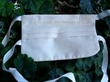 Medical Surgical Mask Liner to Be Worn Alone or Under Disposable Paper Mask for Protection Against Chemicals and Irritants -- Unbleached Organic Cotton