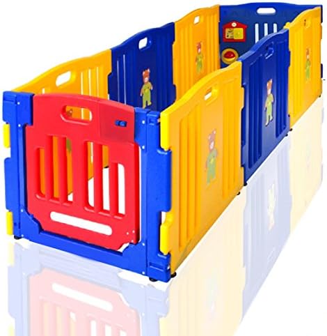 Home Indoor Kids Playpen 8 Panel Safety Play Center Yard Outdoor Pen