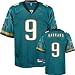 David Garrard Jersey: Reebok Teal Replica #9 Jacksonville Jaguars Jersey - Medium
