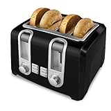 Black & Decker T4569B 4-Slice Toaster, Black