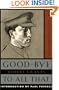 Good-Bye to All That: An Autobiography