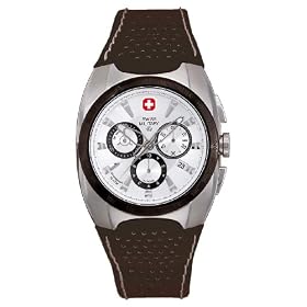 Swiss Military Hanowa Mens Challenger Silver Dial Rubber Strap Watch #06-4091-04-001 by Swiss Military Hanowa