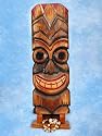 SMILEY TIKI MASK 20" WALL PLAQUE - TIKI DECOR