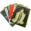 6 Assorted Erte 1920s 1930s Art Deco Fancy Greeting Cards (Blank inside)