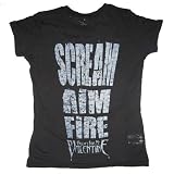 Bullet for my Valentine - Girl Shirt Scream Aim Fire