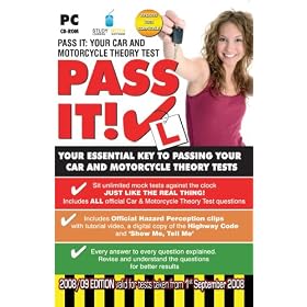Pass It: Car and Motorcycle Driving Theory Test (PC CD)