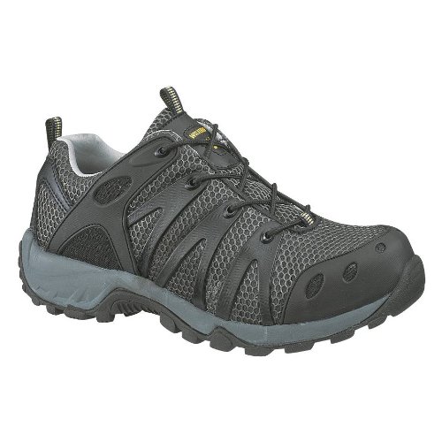 Wolverine Men's Amherst Composite-Toe EH Trail Running Shoes - Gunmetal 9.5 - Extra Wide