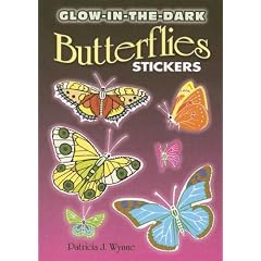 Glow-in-the-Dark Butterflies Stickers
