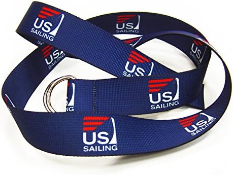 US Sailing Men's Belt One Size Navy