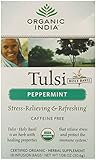 Organic India Tulsi Tea Peppermint, 1.08 Oz, 18 Count