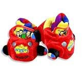 The Wiggles - Toddler Boys Wiggle Slippers, Red