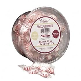 Starlight Mints Candy Tub, 26 Oz by Classic Coffee Concepts, Inc