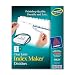 Avery Index Maker White Dividers, 5-Tab, 8.5 x 11 Inches, Clear, 5 Sets (11421)