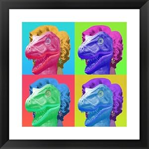 Raptor Marilyn by Unknown Framed Art Print, Size 20 X 20