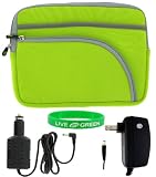 Acer Aspire One AOD150 10.1-Inch Netbook Sleeve Case - Bundle with 12V Car and Wall Charger