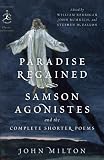 Samson Agonistes and Shorter Poems