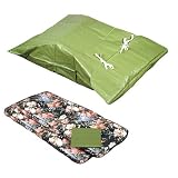 Outdoor Living : Flat Folding Storage Bag for Patio Chair Cushions