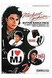 Michael Jackson - Bad - Badge Pack - 4 x 38mm Badges
