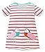 Fiream Girls' Summer Short Sleeves T-shirt Dress
