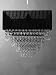 12" Black Square Fabric Chandelier with Crystal Like Beads
