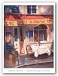 Along the Quai, Paris by George Botich 22"x28" Art Print Poster