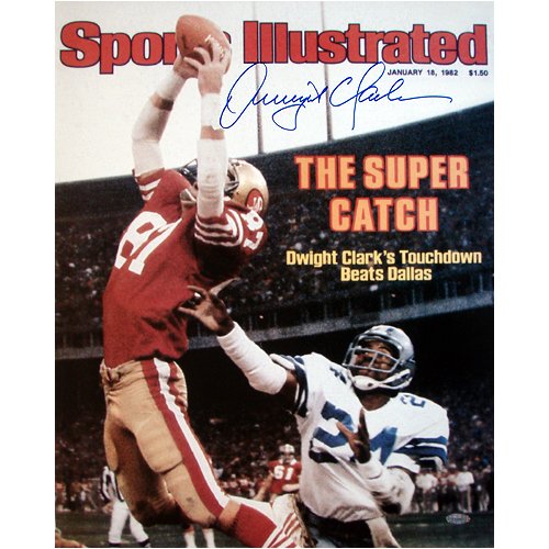 Dwight Clark Sports Illustrated Cover 16x20 Photograph - Model CLARPHS016004